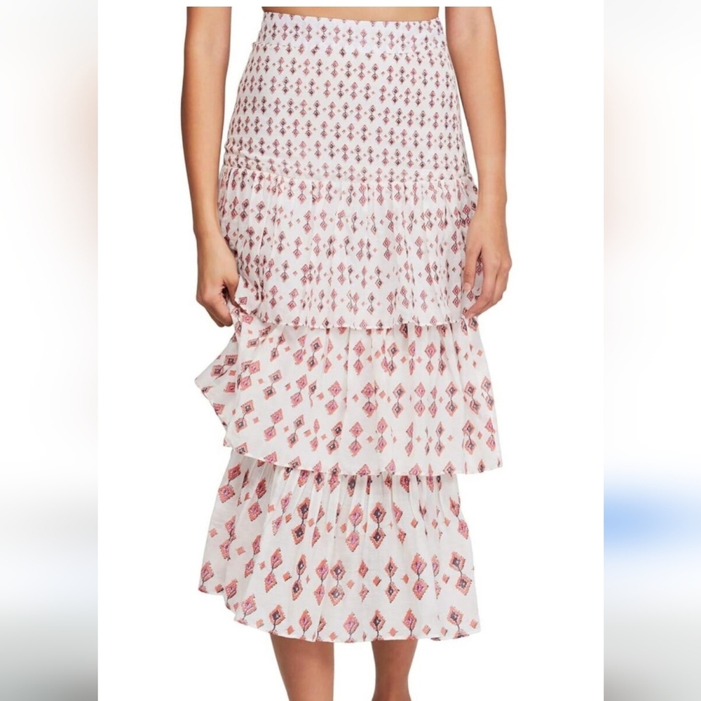 Free People Cha Cha Maxi Skirt Cotton